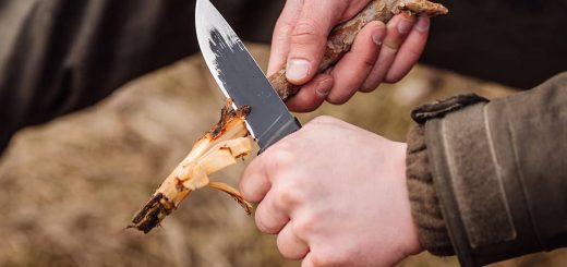 Как быстро заточить нож или топор в лесу